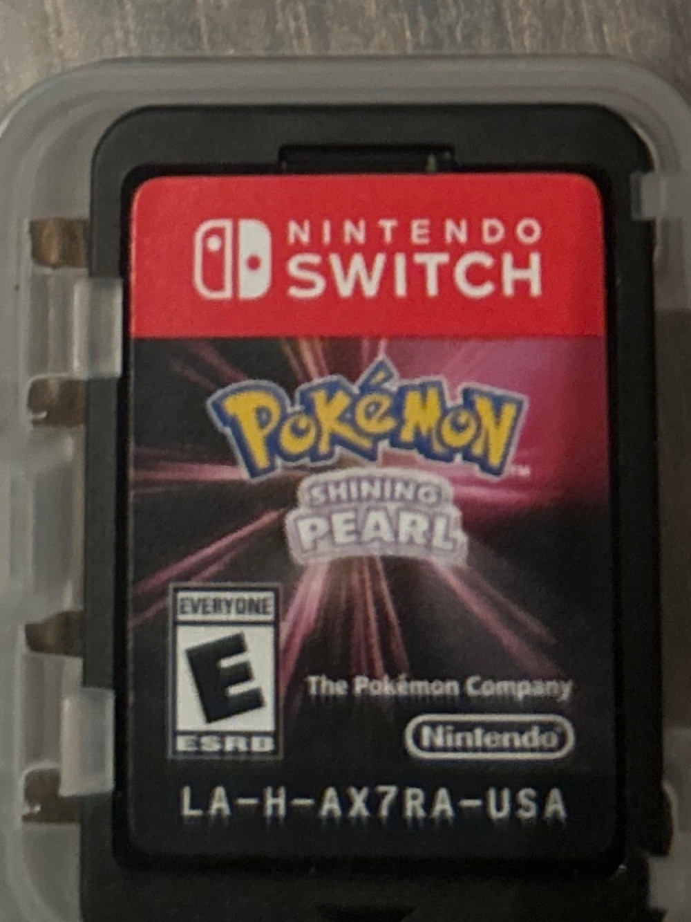 Nintendo switch (Pokémon shining pearl)